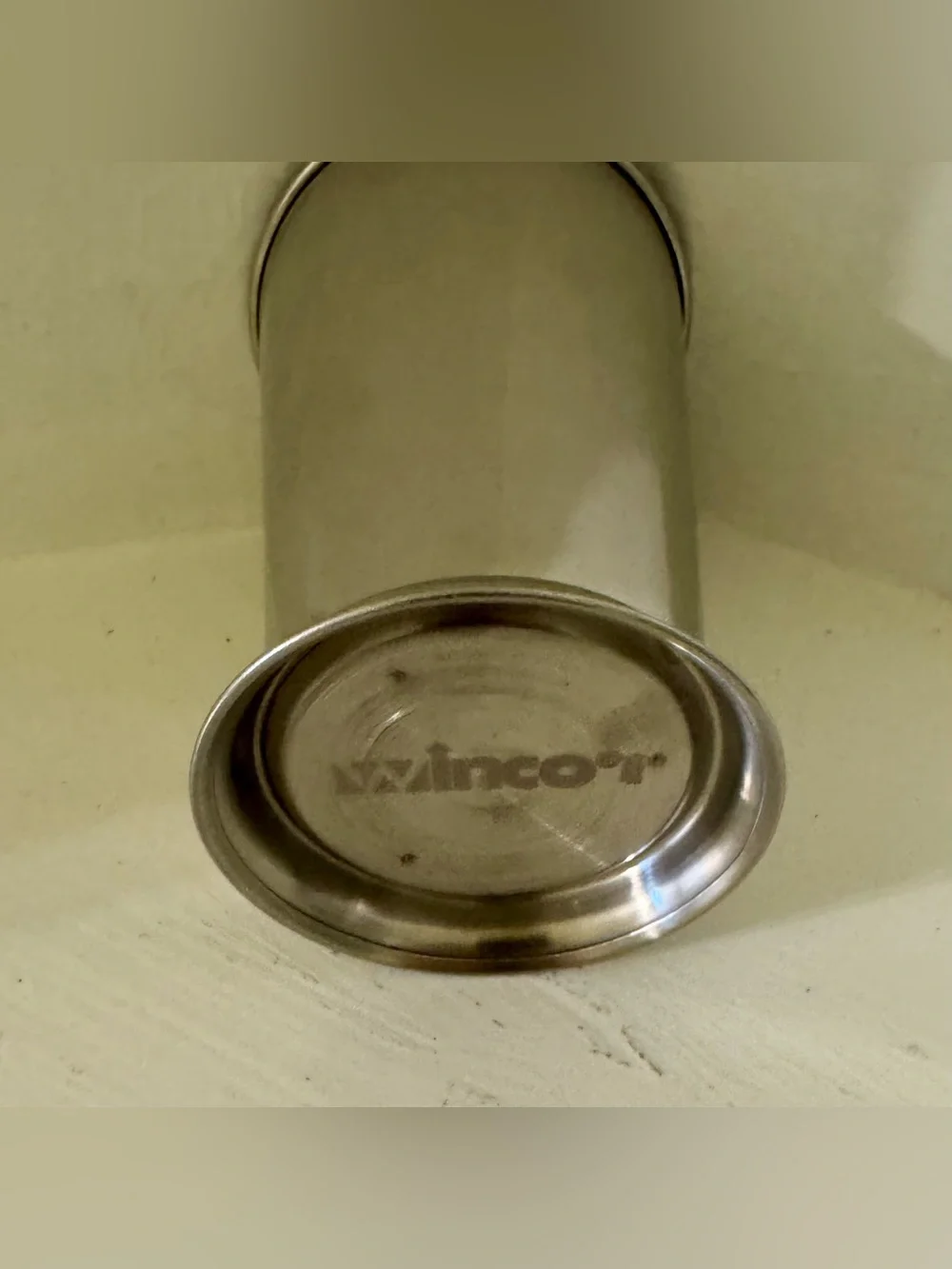 Winco. 12 oz. Stainless Steel Cup for Cocktails, Beer, Wine,